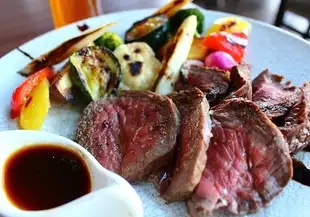 Steak made with domestic beef
