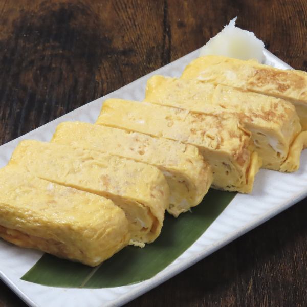 ふわっと広がる優しい味わい♪シンプルながらクセになる【だし巻き卵】