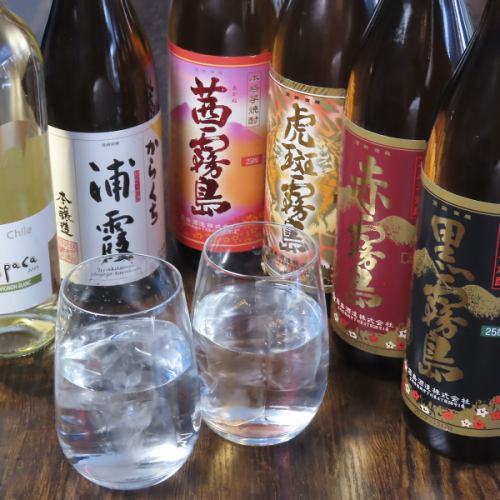 料理とも合う多彩なお酒☆