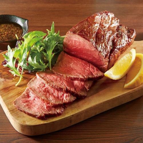 3H食べ飲み放題◆BBQ肉盛りローストビーフ3999円