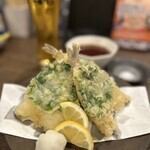ワカサギの天麩羅