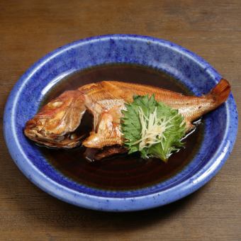 連子鯛の煮付け