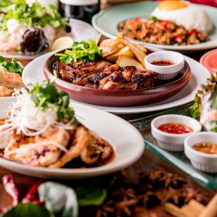 平日限定コース!【月 ー 木 2h飲み放題付き人気の料理でボリュームも大満足! 4500円(税込)