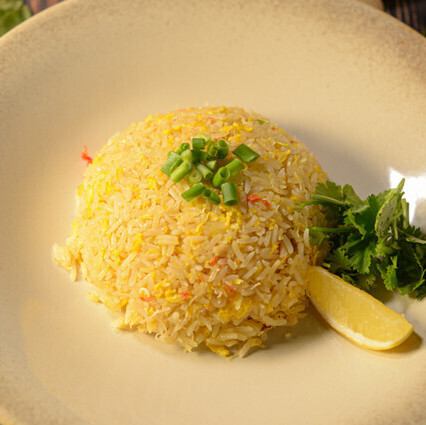 ズワイ蟹のチャーハン