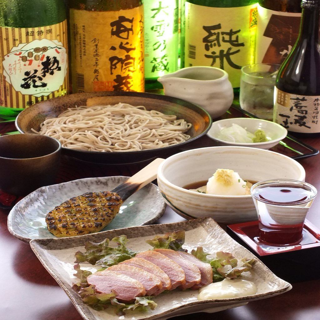 店主こだわりのお蕎麦をご提供いたします。