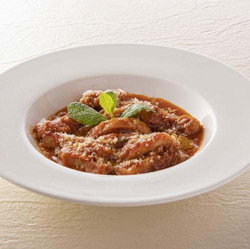 国産牛の胃袋（トリッパ）トマト煮ローマ風