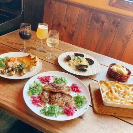 All-you-can-drink course (120 minutes)