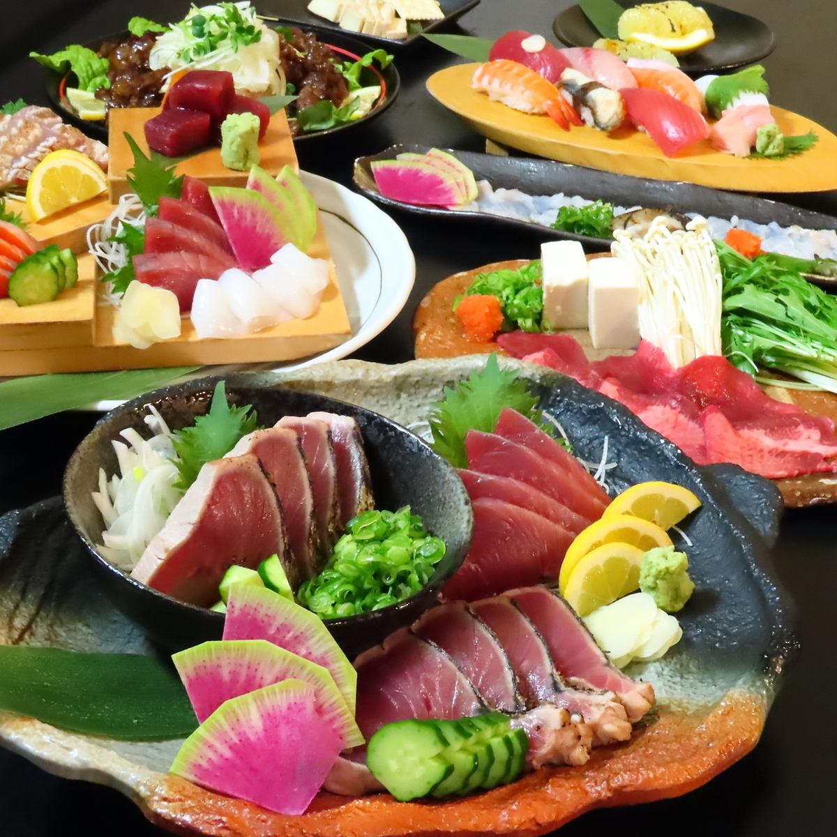 食材にこだわり抜いた絶品の数々♪集合しやすい立地なのも◎