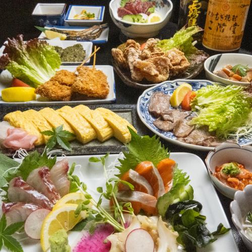 ボリューム◎旬の食材をふんだんに使用【季節の宴会コース】
