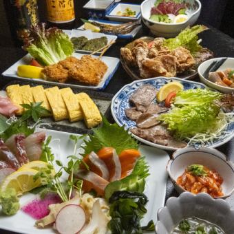 大人数がお得◎【大宴会コース】20名以上のご予約の方限定！全11品2H（L.O.30分前）飲放付5000円