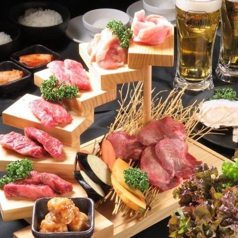 Weekdays only! Top course includes 3 hours of all-you-can-drink ◎ Great for welcome and farewell parties ◎ “Moon Banquet Course” 7,000 yen (tax included)