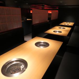 ５名～１４名まで幅広くご利用できます。※半個室