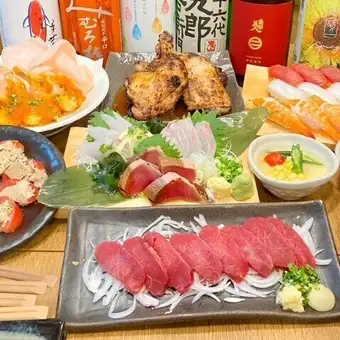 【夏のご馳走コース】2.5H飲み放題付き！5000円(税込)