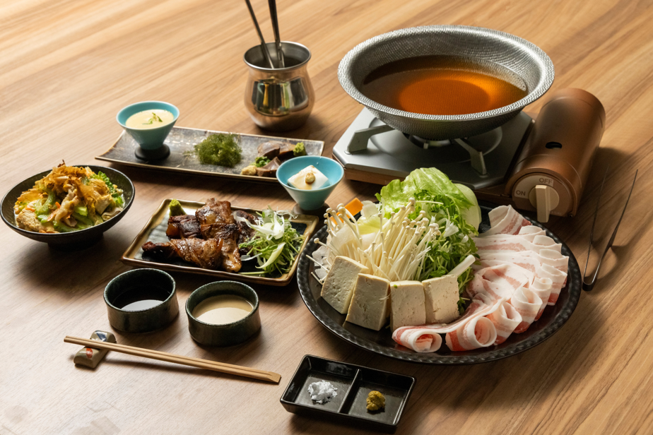 あぐー豚と宮古牛のしゃぶしゃぶのお店。個室あり、デートや接待に◎