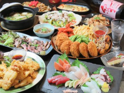 【3種選べる冬の鍋コース】120分飲放付★11品6500円(税込)/4名様~※1組1種となっております