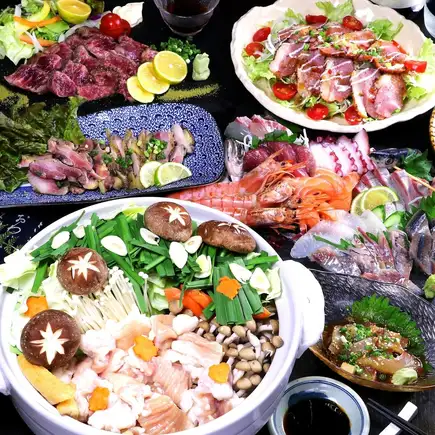 Our signature homemade miso and plump, high-quality offal... 120-minute all-you-can-drink "Motsunabe" course ★ 8 dishes 5500 yen (tax included) / for 2 people or more