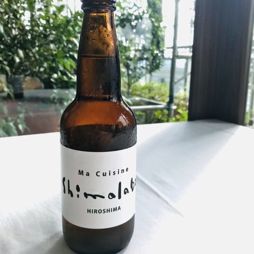 Very popular "Shimarabo Beer"