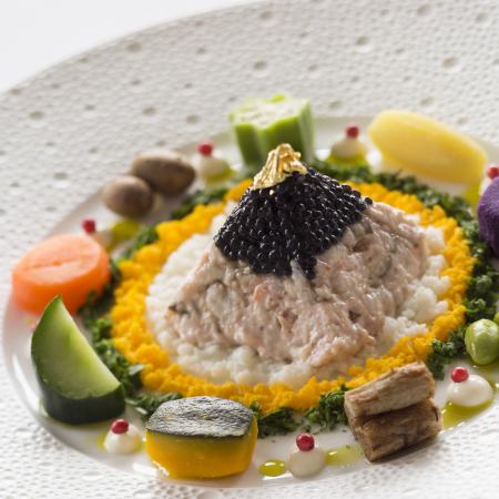 <Lunch>~Early Christmas Course~ A slightly early Merry Christmas 8,800 yen (tax included)