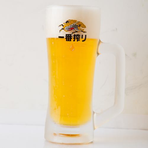 アルコールメニュー充実！