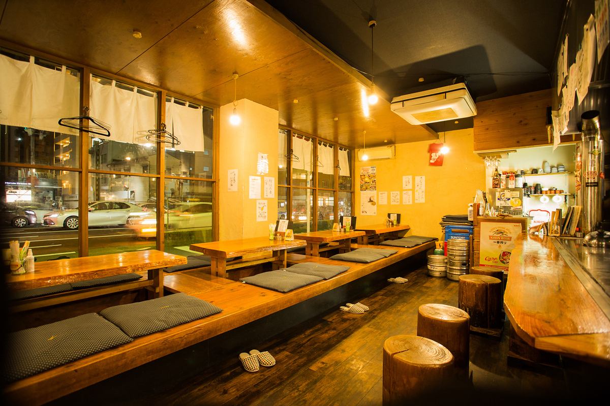 昔ながらな雰囲気の店内。女性のお客様のご来店が特に多いです♪