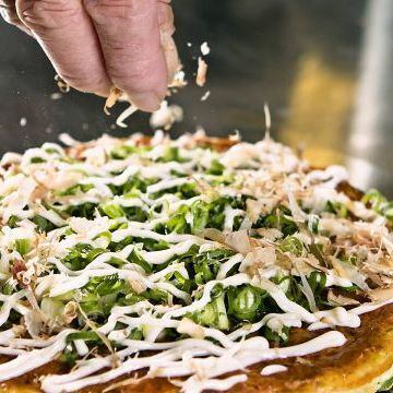 大人気！ふわふわお好み焼き