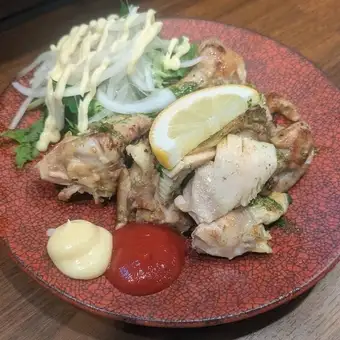 Herb-roasted chicken on the bone
