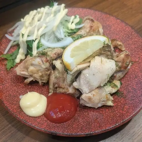 Herb-roasted chicken on the bone