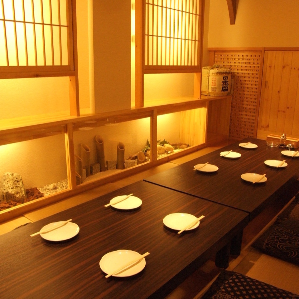 【最大12名様迄OKの完全個室】庭園付ロイヤル個室!最大30名様OK