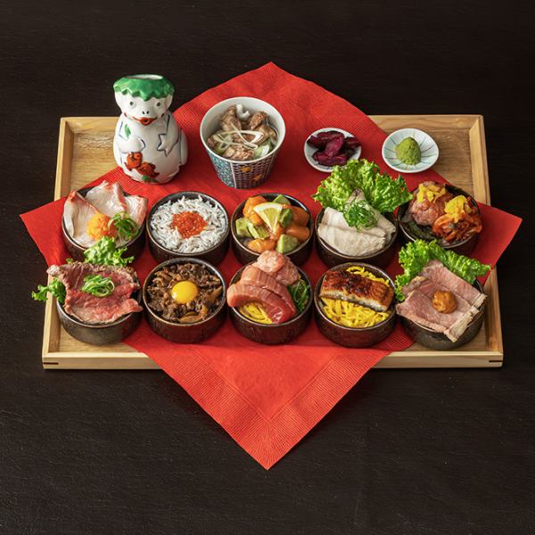 【牛富屋限定】肉好きのための贅沢ランチ「おちょこ丼」★