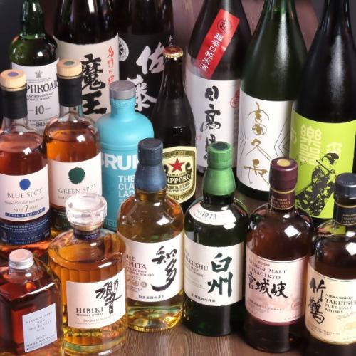 【◆お酒も一緒に…◆】出汁にこだわる当店ならでは！定番酒の他、豊富なウイスキーや出汁割りも