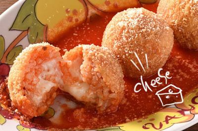 イタリア郷土料理ライスコロッケ