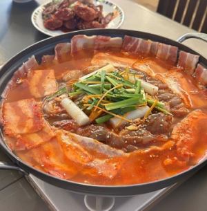 チュクミサムギョプサル鍋 1人前