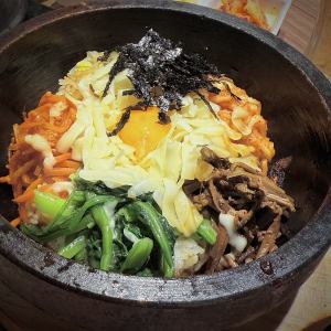 石焼キムチピビンパ/石焼チーズピビンパ/石焼明太子ピビンパ