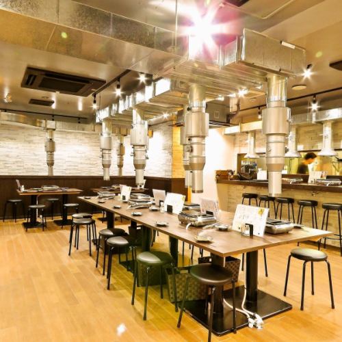 A horumon yakiniku restaurant near the station where you can feel free to stop by!