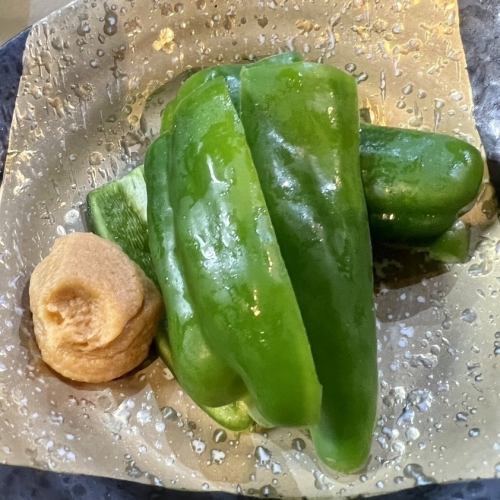 chilled green pepper