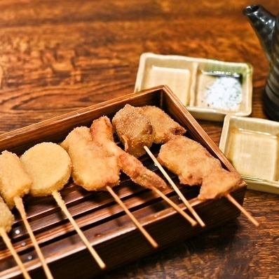 当店自慢☆大人気串カツ！