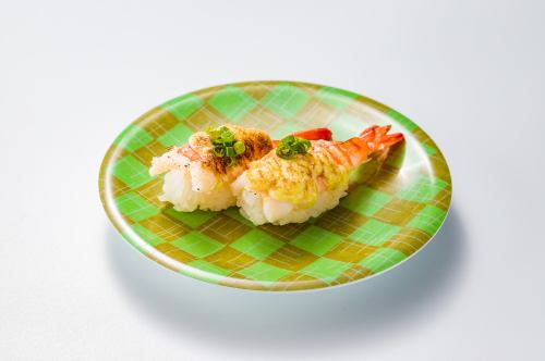 Grilled shrimp with mayonnaise