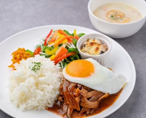 特製煮込みハンバーグプレート