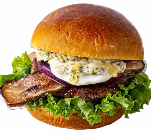 ゴルゴンゾーラベーコンバーガー