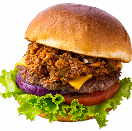 チリチーズバーガー