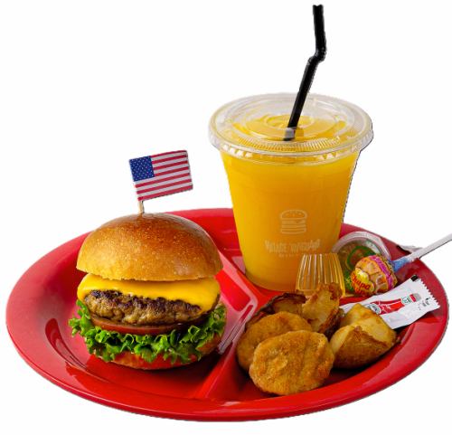 キッズバーガープレート