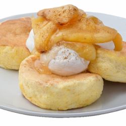 アップルシナモンパンケーキ