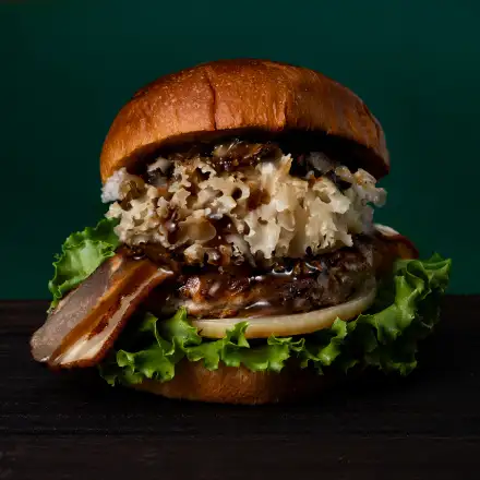 Hanabira Mushroom Porcini Burger
