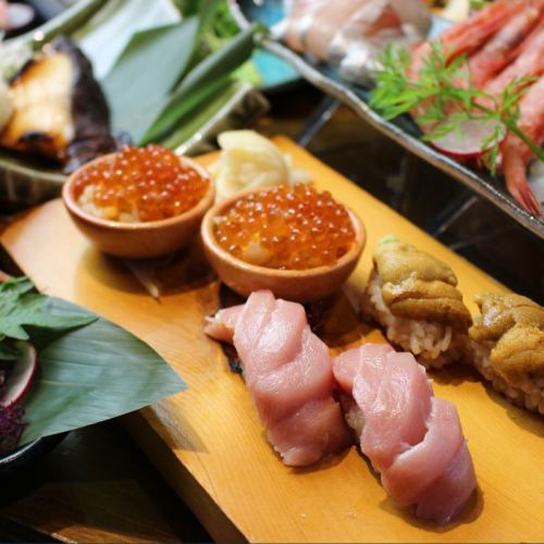 ここでしか食べられない!旬の食材を使った創作料理!