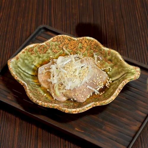 Pork tongue marinated in soy sauce