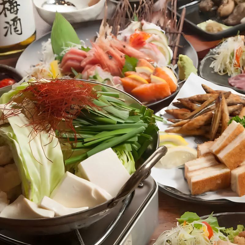 2時間飲み放題付！選べる鍋付の定番人気のコースあります。