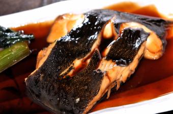 Boiled flatfish