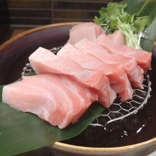 Large fatty tuna sashimi