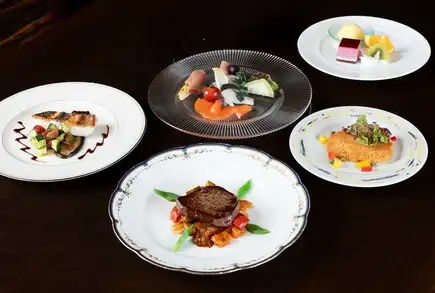 『銘々盛 ディナーコース』 お魚料理＆お肉料理のWメイン＜お料理のみ＞