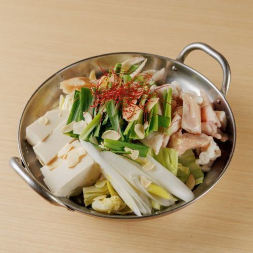 元津鍋（熱水、味噌、醬油）